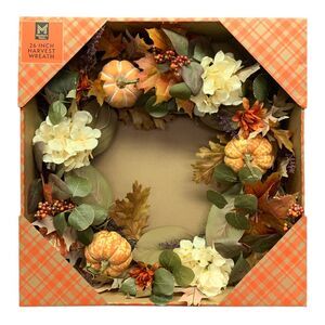 Member's Mark 26" Seasonal Decor Harvest Wreath, Hydrangea